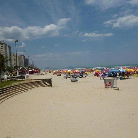 Praia Grande Apto 1 Quadra Do Mar Esterno foto